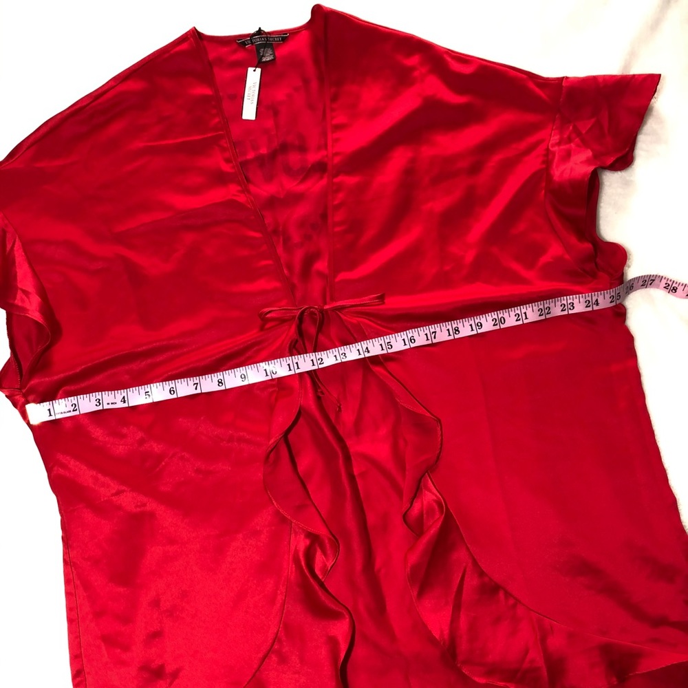 NWT Victoria Secret Red Robe - Picture 2 of 5